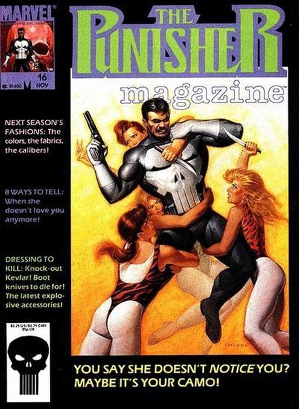 The Punisher Magazine #16 cover