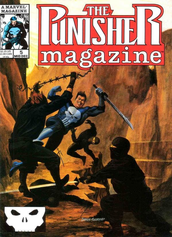 The Punisher Magazine #5 cover