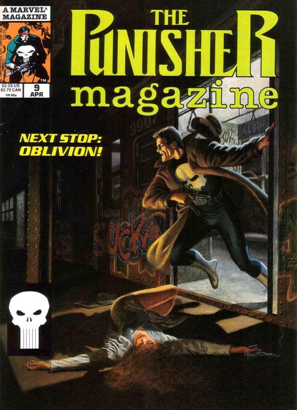 The Punisher Magazine #9 cover