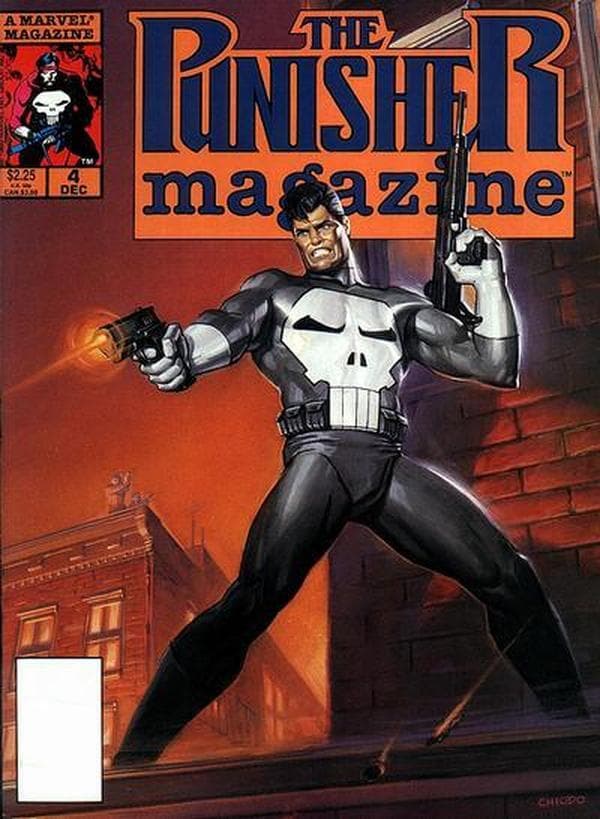 The Punisher Magazine #4 cover