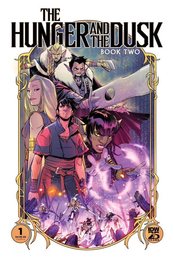 The Hunger and the Dusk: Book Two #1 cover