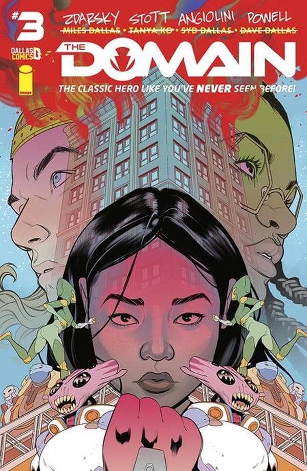 The Domain #3 cover
