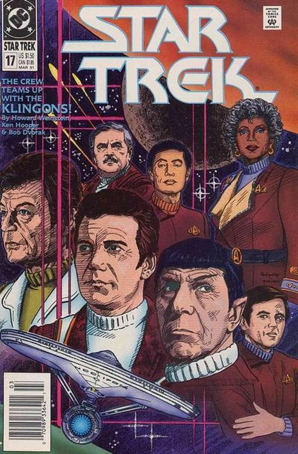 Star Trek #17 cover