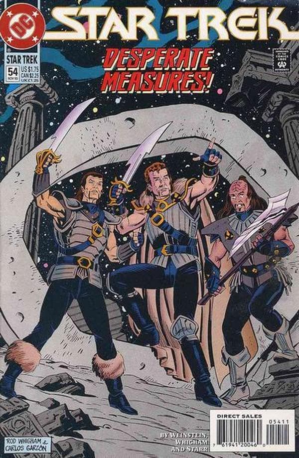 Star Trek #54 cover