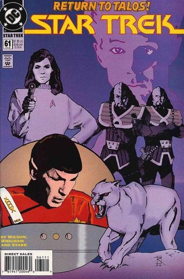 Star Trek #61 cover