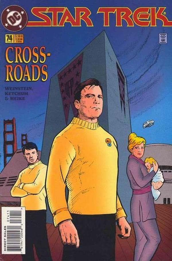 Star Trek #74 cover