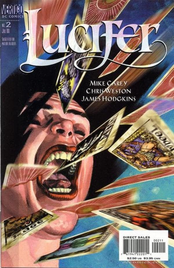 Lucifer cover — © DC Comics