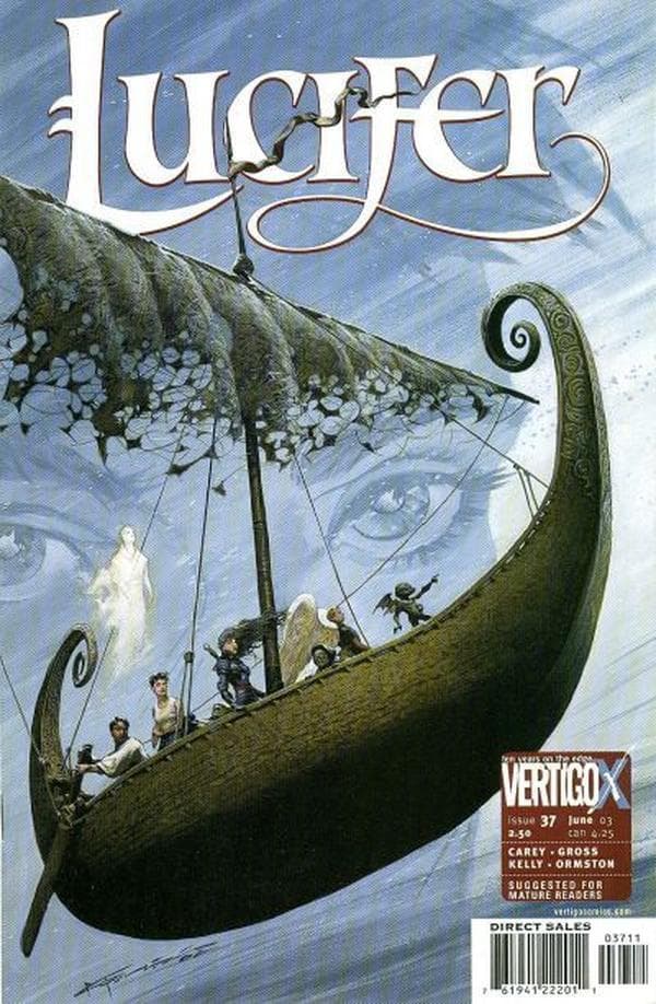 Lucifer #37 cover