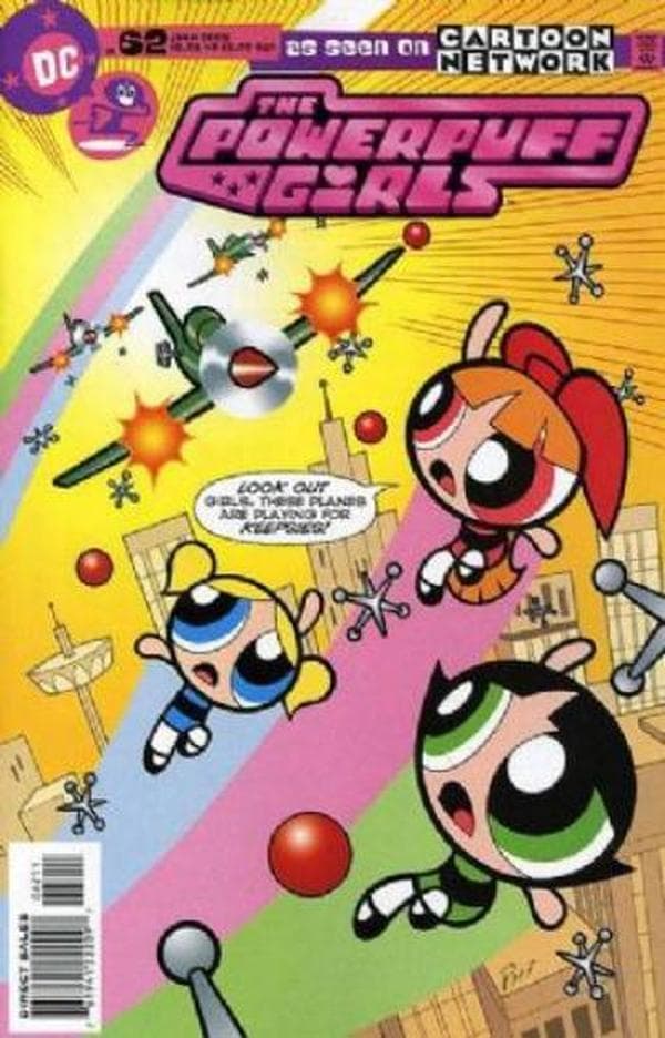 The Powerpuff Girls #62 cover