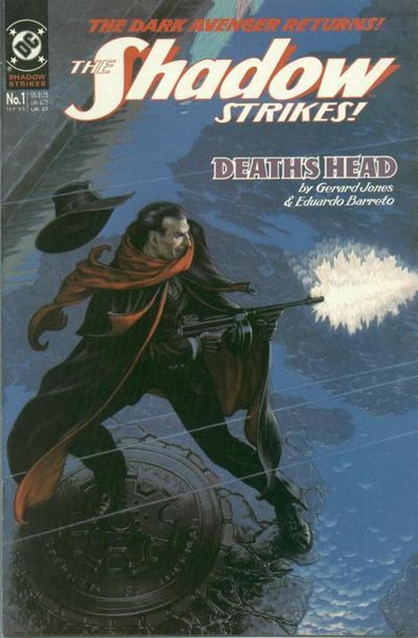 The Shadow Strikes cover — © DC Comics