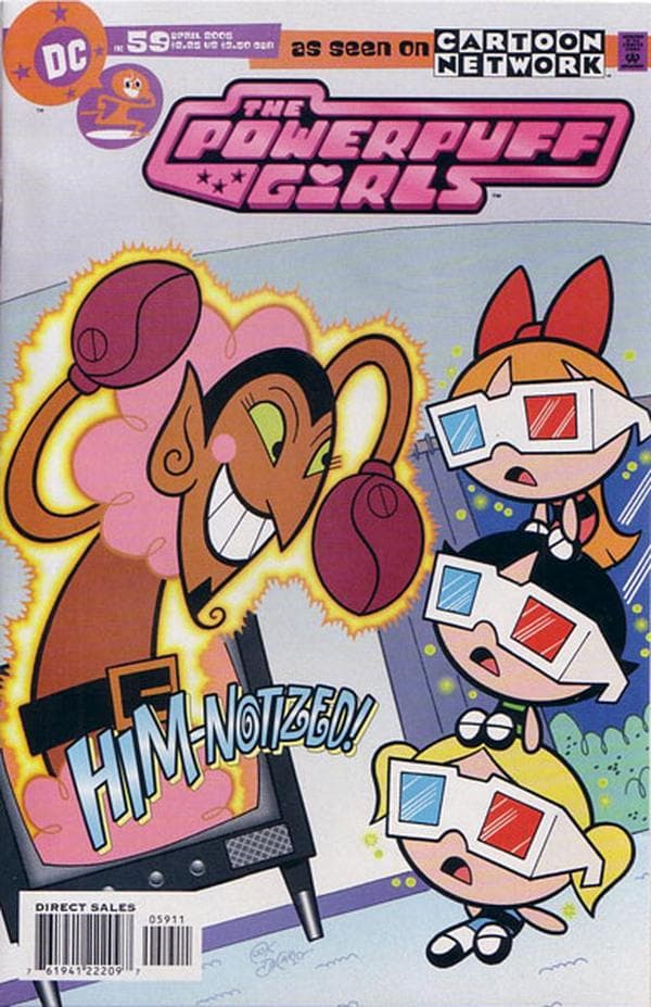 The Powerpuff Girls #59 cover