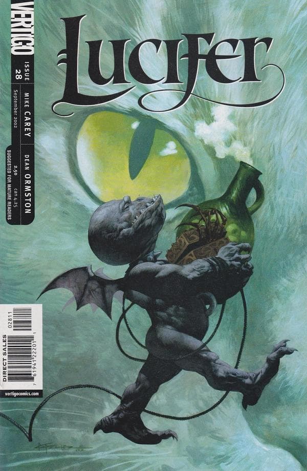 Lucifer #28 cover