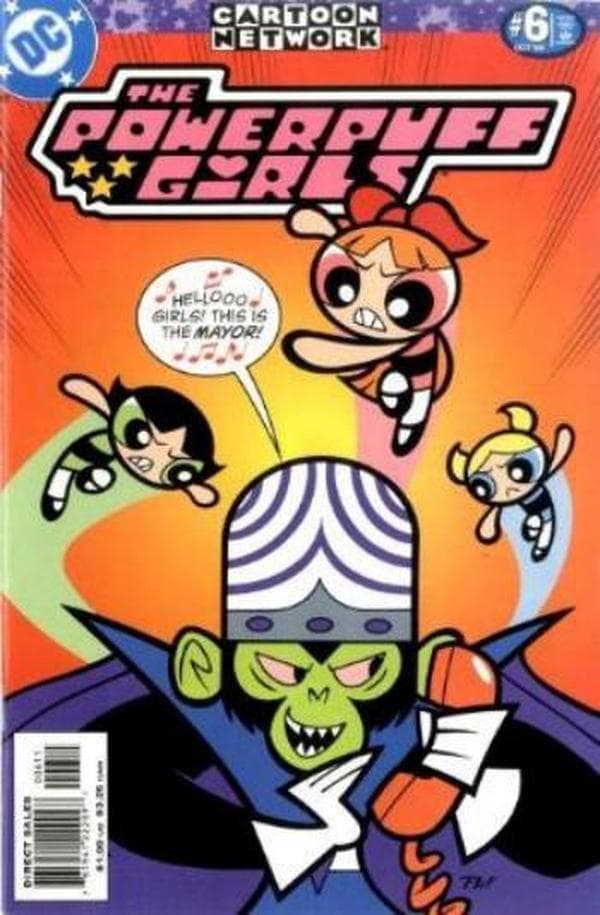 The Powerpuff Girls #6 cover