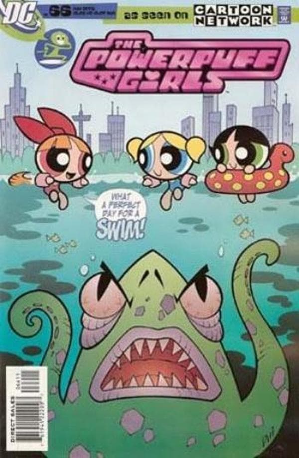 The Powerpuff Girls #66 cover