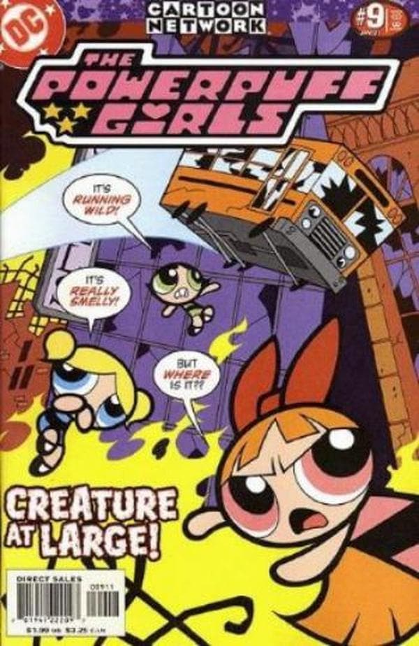 The Powerpuff Girls #9 cover