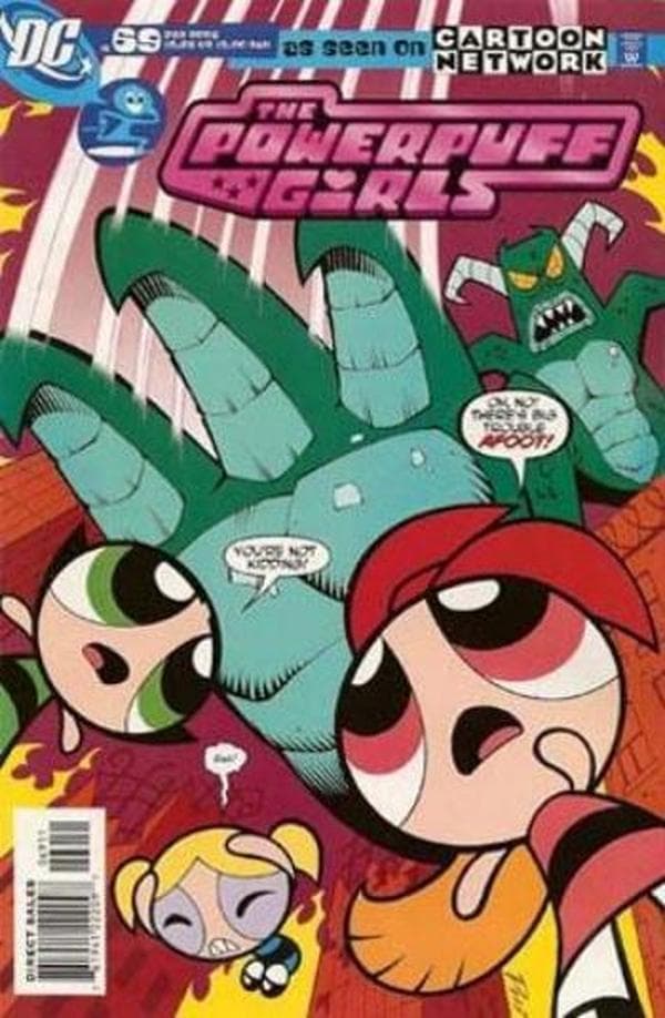 The Powerpuff Girls #69 cover