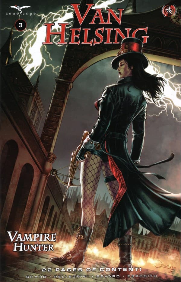 Van Helsing: Vampire Hunter #3 cover