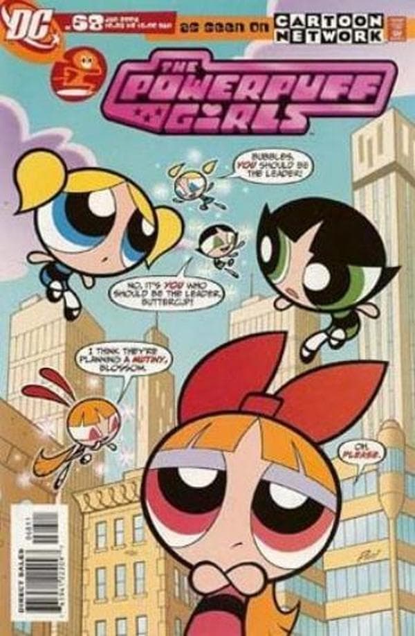 The Powerpuff Girls #68 cover