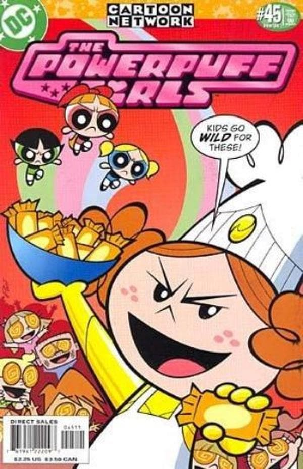 The Powerpuff Girls #45 cover
