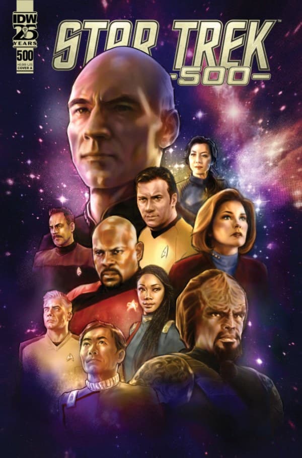 Star Trek #500 cover