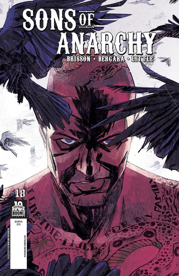 Sons of Anarchy #18 cover