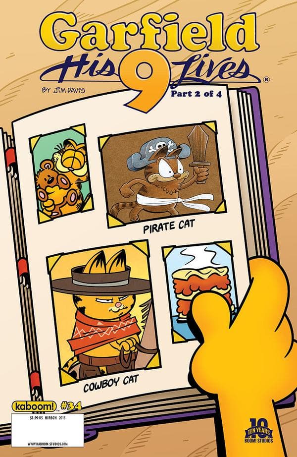 Garfield #34 cover