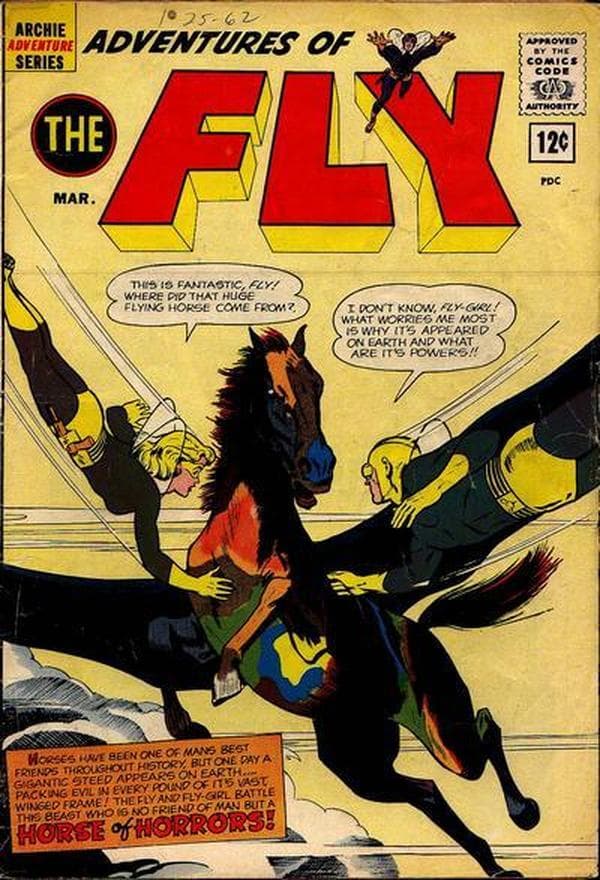 Adventures of the Fly #18 cover