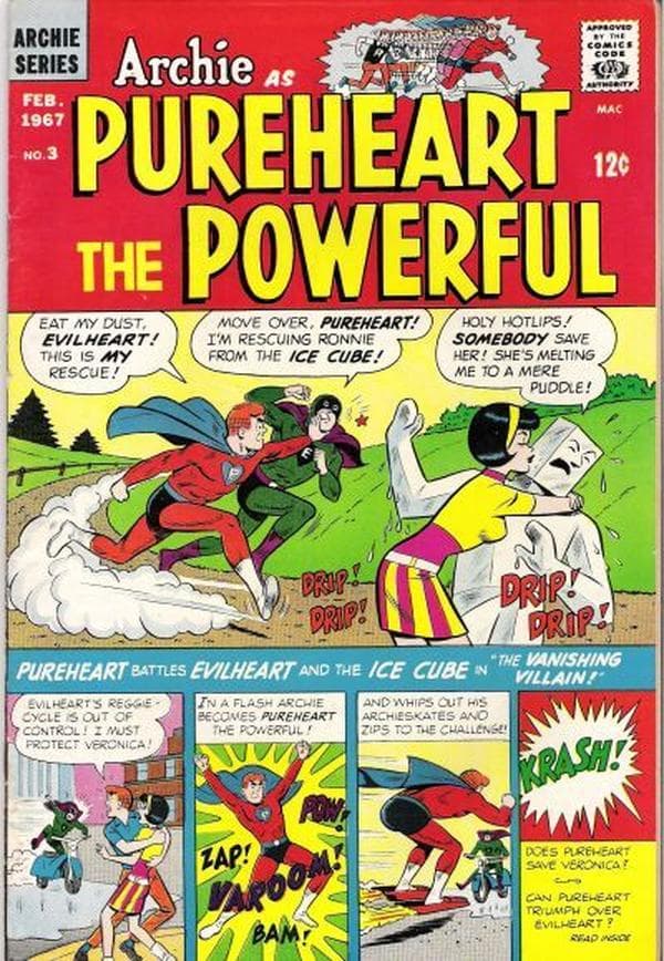 Archie as Pureheart the Powerful #3 cover