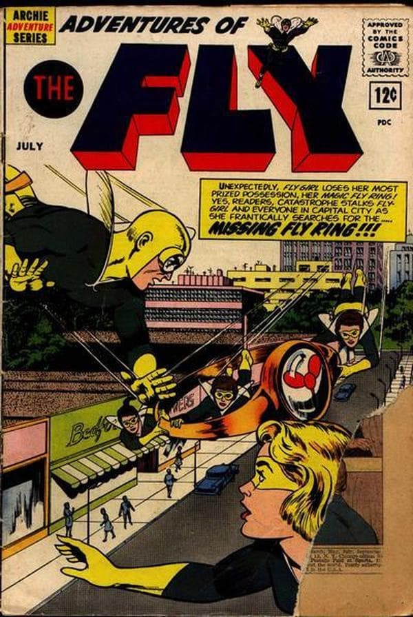 Adventures of the Fly #20 cover