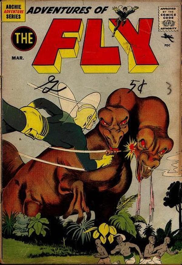 Adventures of the Fly #11 cover