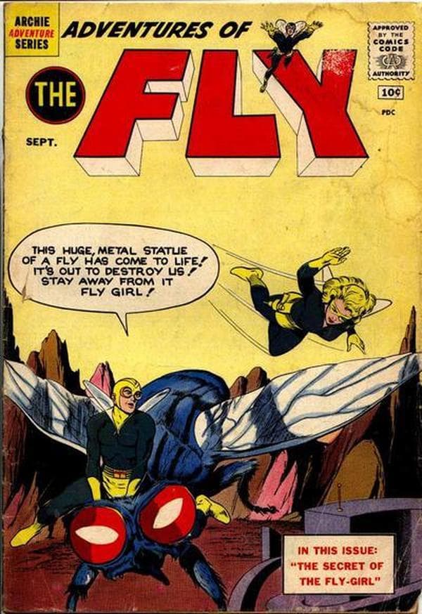 Adventures of the Fly #14 cover