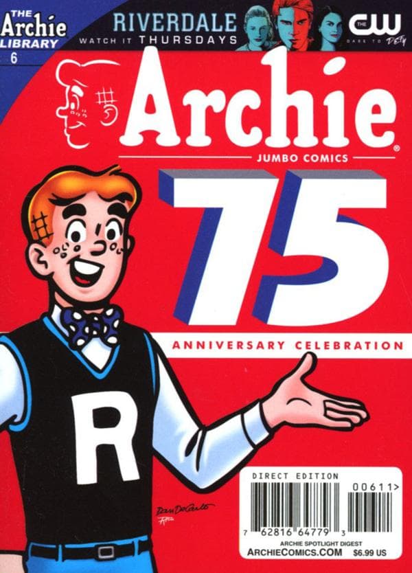 Archie Spotlight Digest: Archie 75th Anniversary Digest #6 cover