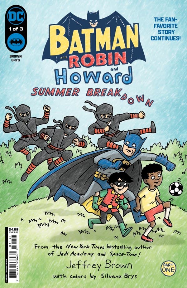 Batman and Robin and Howard: Summer Breakdown #1 cover