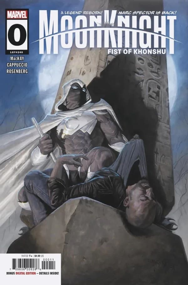 Moon Knight: Fist of Khonshu #0 cover