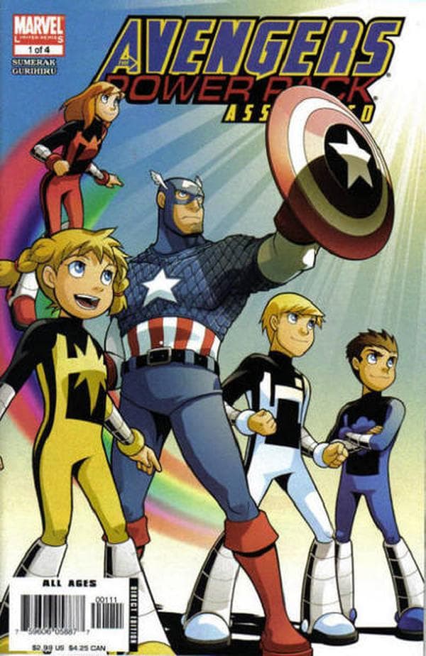 Avengers and Power Pack Assemble! cover — © Marvel Comics