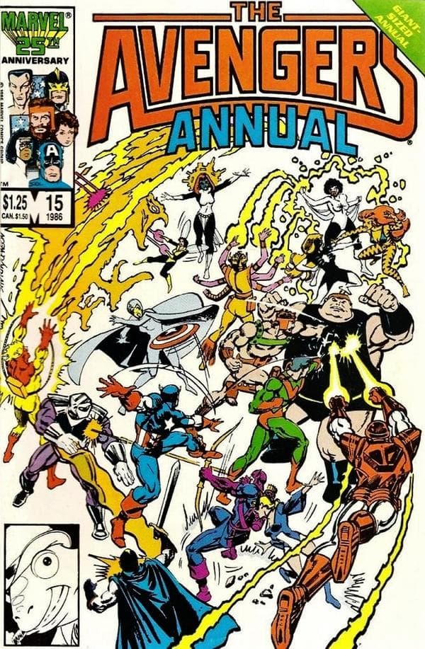 The Avengers Annual #15 cover