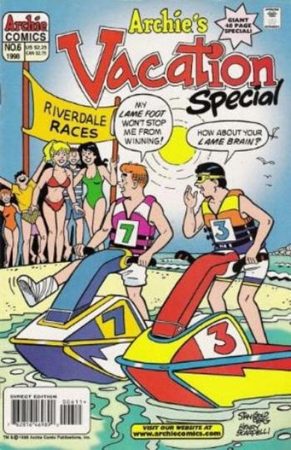 Archie's Vacation Special #6 cover
