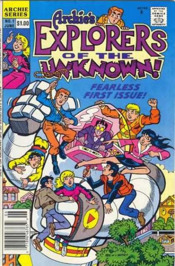 Explorers of the Unknown #1 cover