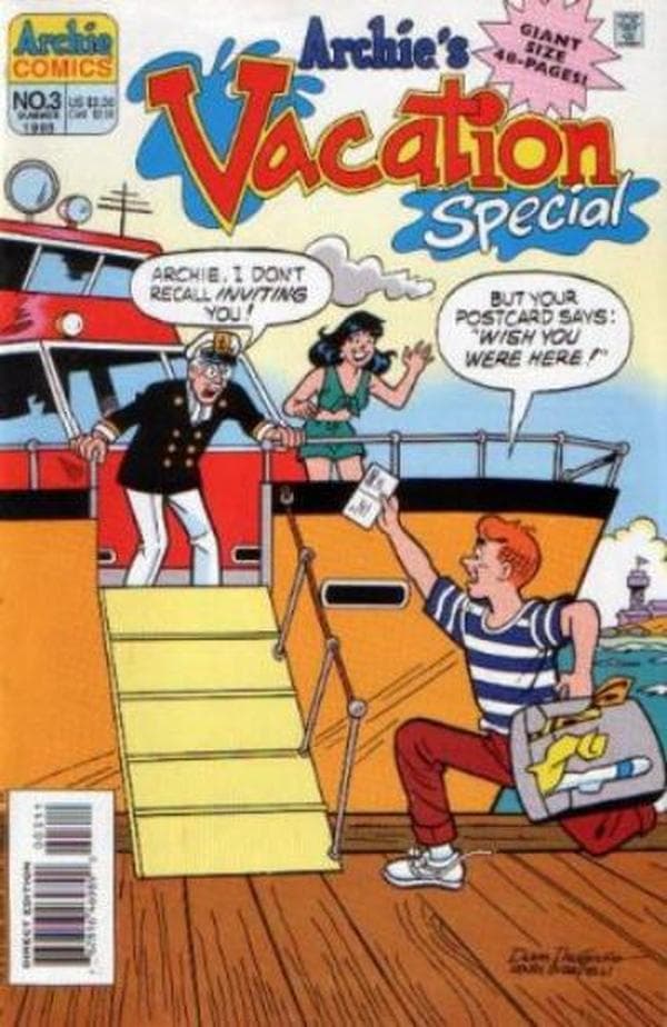 Archie's Vacation Special #3 cover