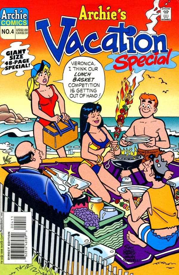 Archie's Vacation Special #4 cover