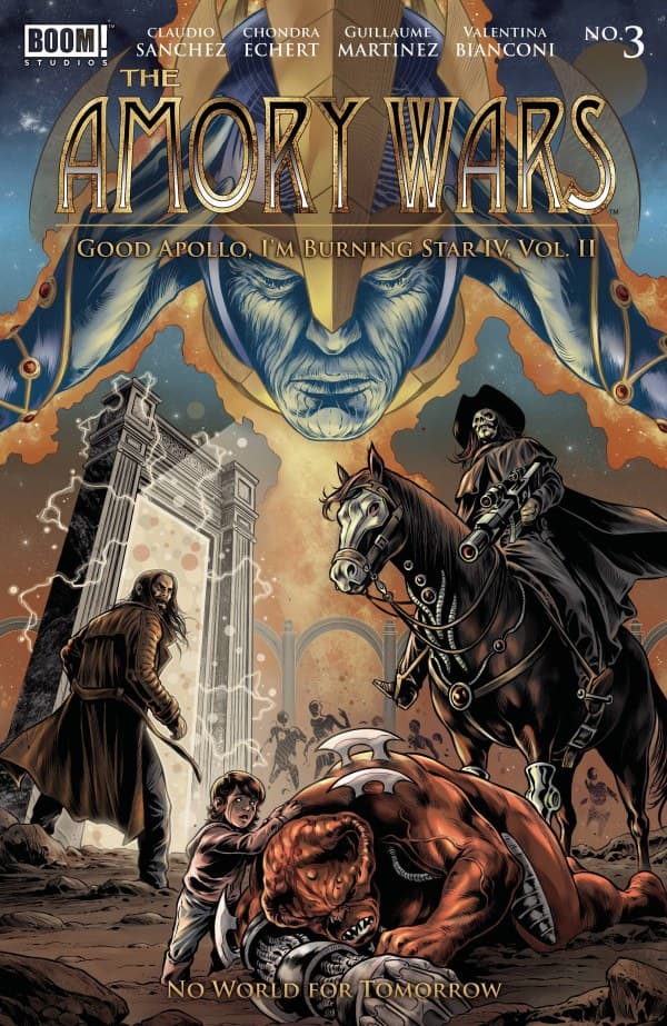 The Amory Wars: Good Apollo, I'm Burning Star IV, Volume II - No World for Tomorrow #3 cover