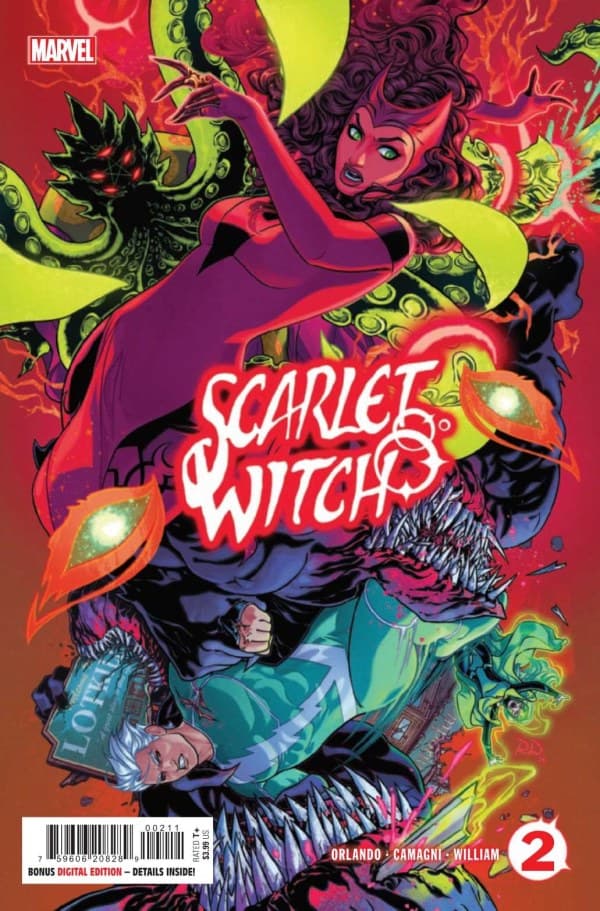Scarlet Witch #2 cover