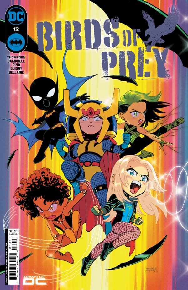 Birds of Prey #12 cover