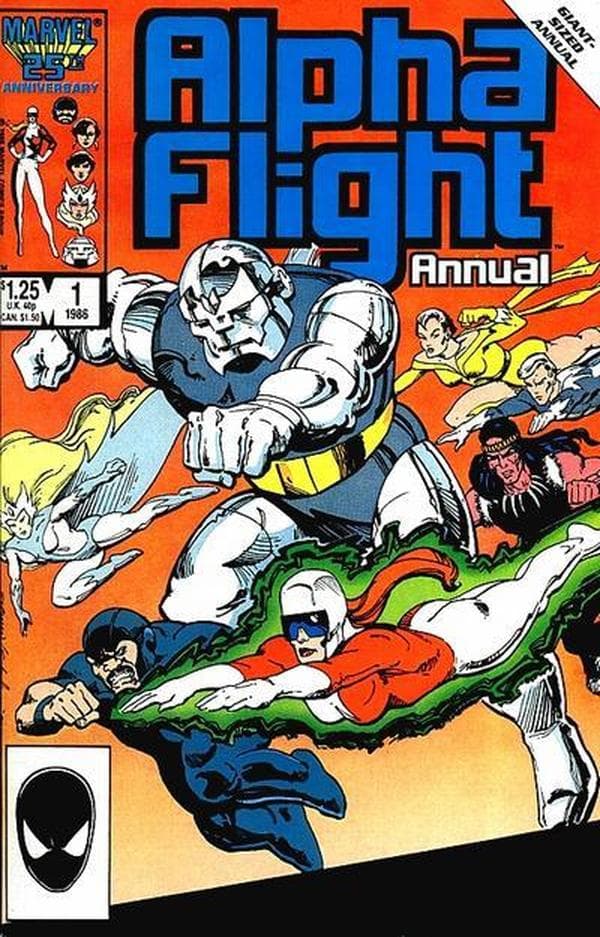 Alpha Flight Annual cover — © Marvel Comics