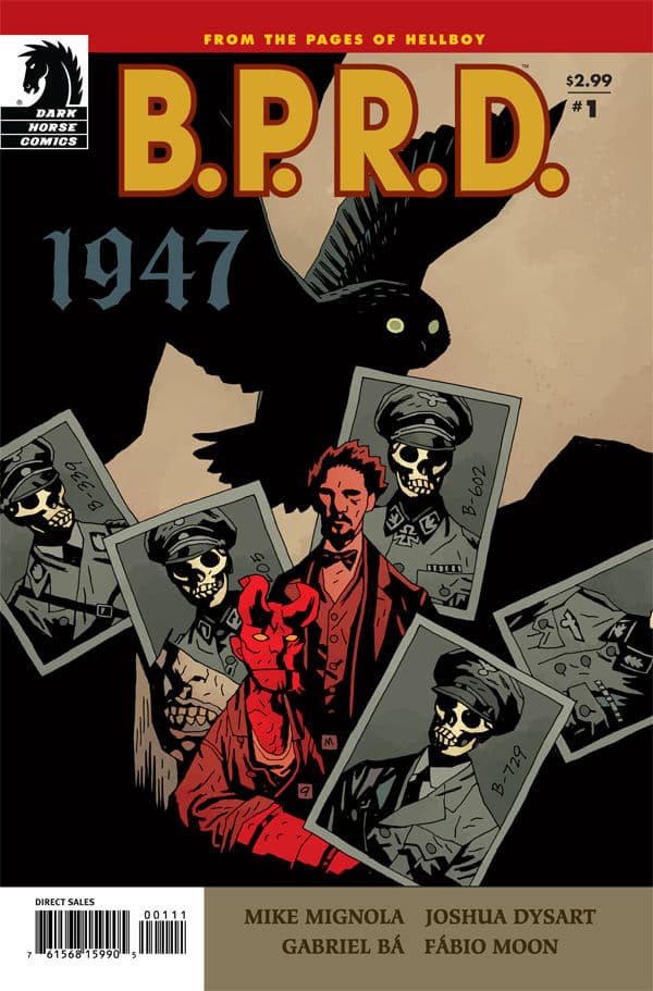 B.P.R.D.: 1947 #1 cover