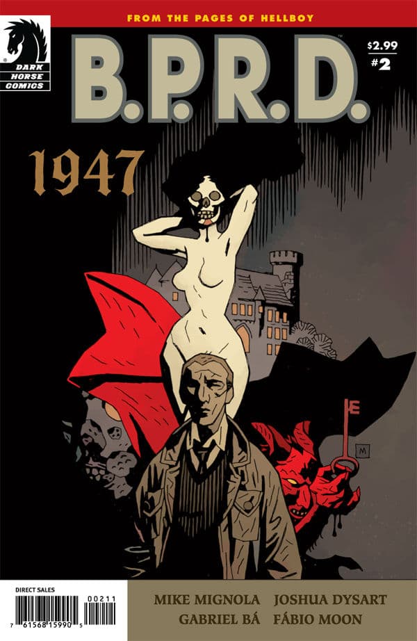 B.P.R.D.: 1947 #2 cover