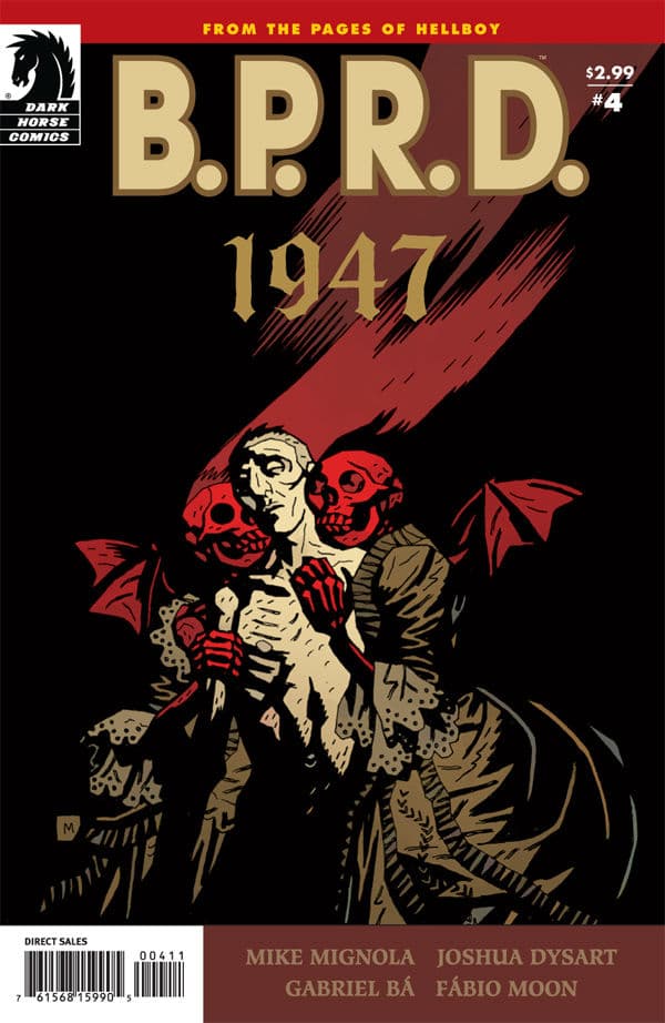 B.P.R.D.: 1947 #4 cover