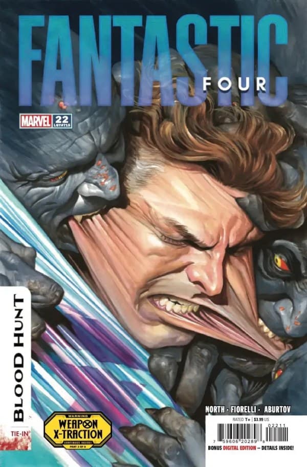 Fantastic Four #22 cover