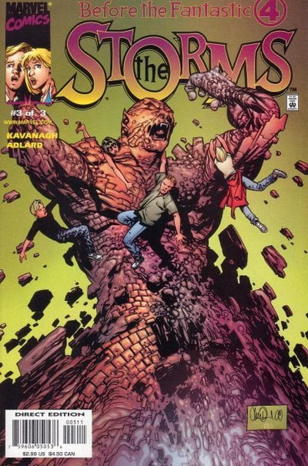 Before the Fantastic Four: The Storms #3 cover