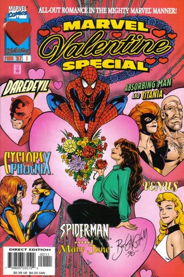 Marvel Valentine Special cover — © Marvel Comics